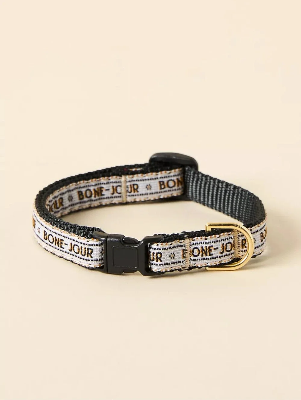 Anthropologie Bistro Tile Cat Collar M/L
